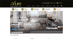 Desktop Screenshot of alboappliance.com